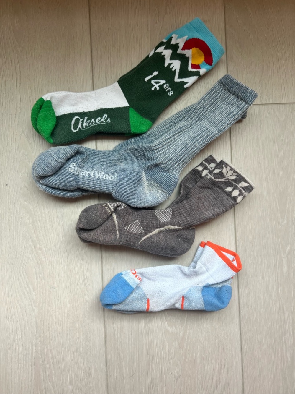 Women’s Wool Hiking Sock Bundle Smartwool REI Co-op Outdoor Trail Socks M/L
